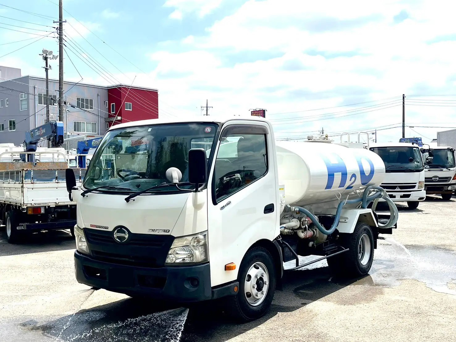 日野 デュトロ 小型 タンク車 散水車