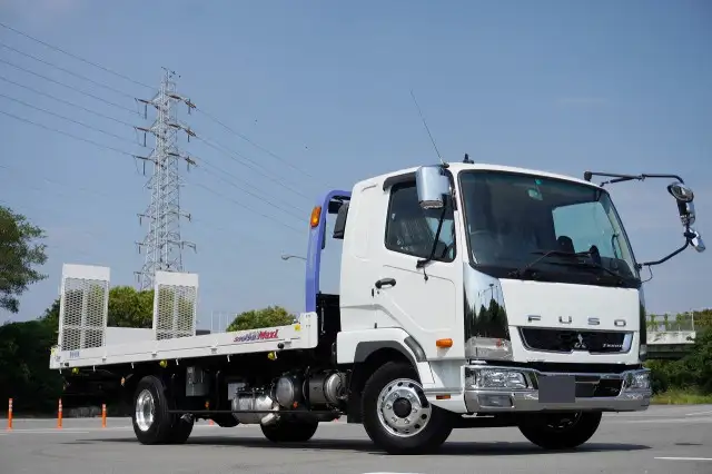 三菱 ファイター 中型/増トン 車両重機運搬 ラジコン ウインチの中古トラック画像2