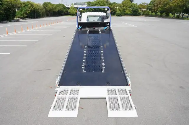 三菱 ファイター 中型/増トン 車両重機運搬 ラジコン ウインチの中古トラック画像7