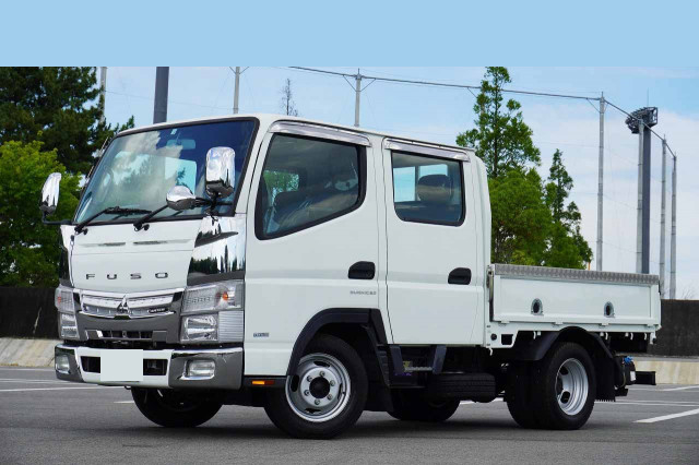 三菱 キャンター 小型 平ボディ 10尺 TPG-FBA00