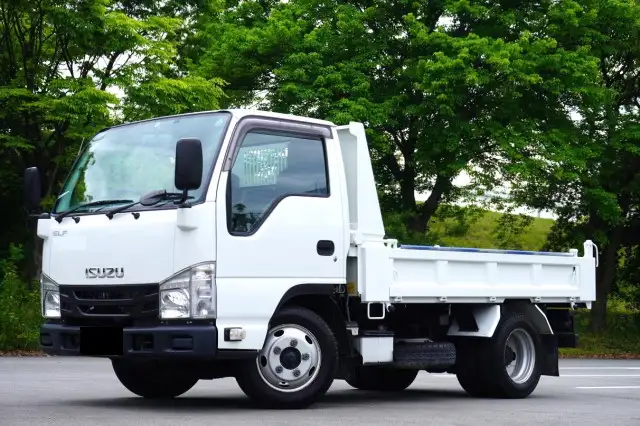 いすゞ エルフ 小型 ダンプ 強化 コボレーン の中古トラック【車両No.170891】