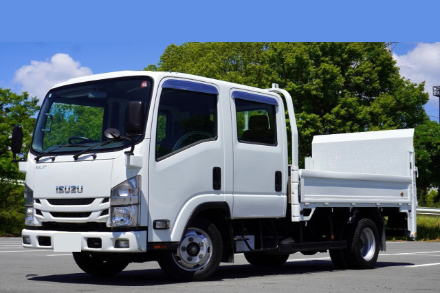 いすゞ エルフ 小型 平ボディ 標準ロング TRG-NLR85AR