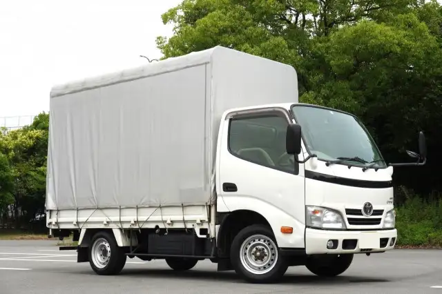 トヨタ ダイナ 小型 平ボディ 幌 LDF-KDY281の中古トラック画像2
