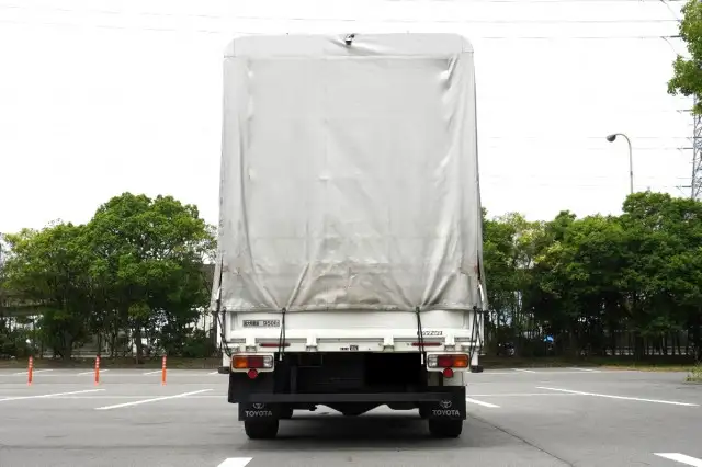 トヨタ ダイナ 小型 平ボディ 幌 LDF-KDY281の中古トラック画像4
