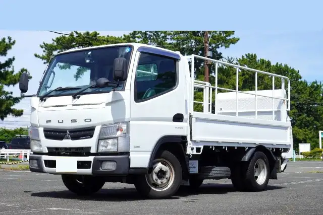 三菱 キャンター 小型 平ボディ パワーゲート 床鉄板 の中古トラック【車両No.170929】