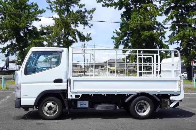 三菱 キャンター 小型 平ボディ パワーゲート 床鉄板の中古トラック画像5