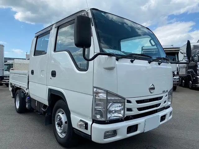 日産 アトラス 小型 平ボディ Wキャブ パワーゲートの中古トラック画像2