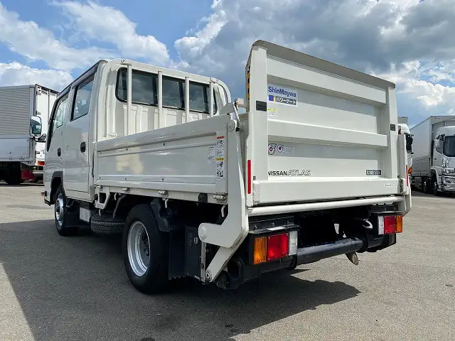 日産 アトラス 小型 平ボディ Wキャブ パワーゲートの中古トラック画像4