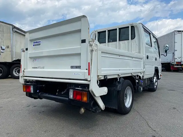日産 アトラス 小型 平ボディ Wキャブ パワーゲートの中古トラック画像3
