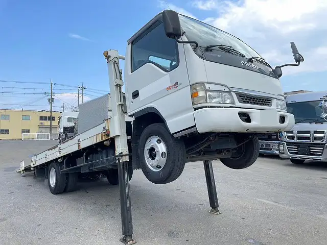 いすゞ エルフ 小型 車両重機運搬 ウインチ KR-NPR72PRの中古トラック画像2
