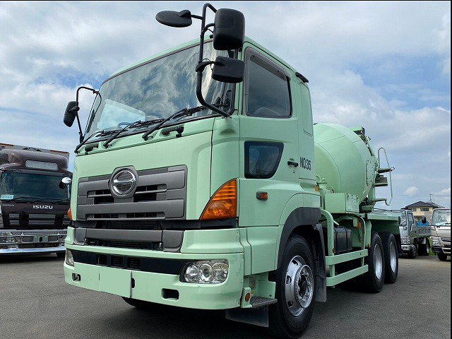 日野 プロフィア 大型 ミキサー・ポンプ ミキサー車 BDG-FS1EKXA
