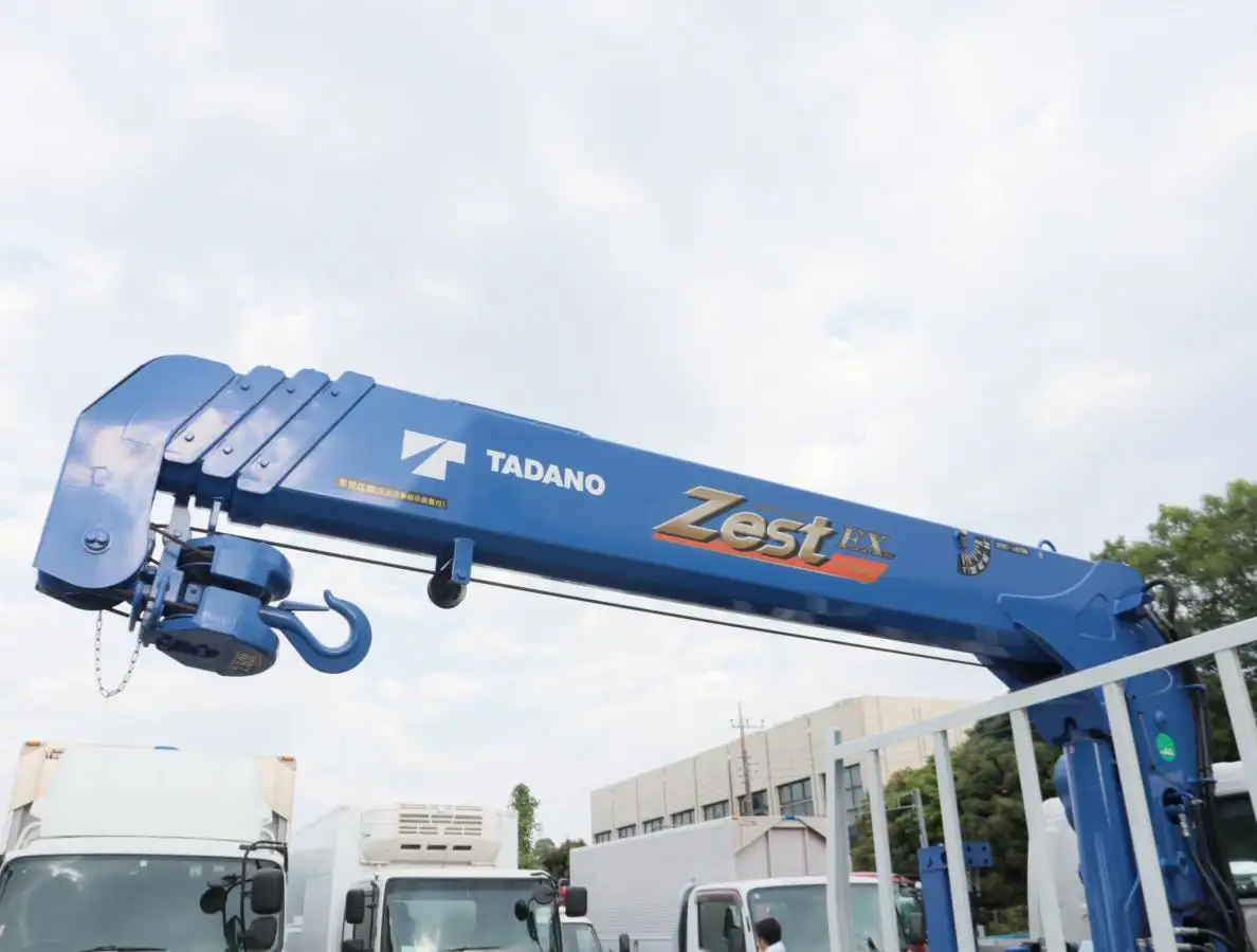 日野 デュトロ 小型 車両重機運搬 4段クレーン ラジコンの中古トラック画像7