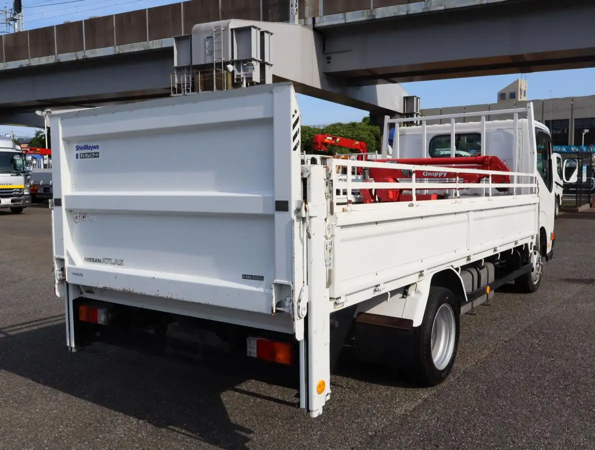 日産 アトラス 小型 クレーン付 横置簡易クレーン パワーゲートの中古トラック画像3