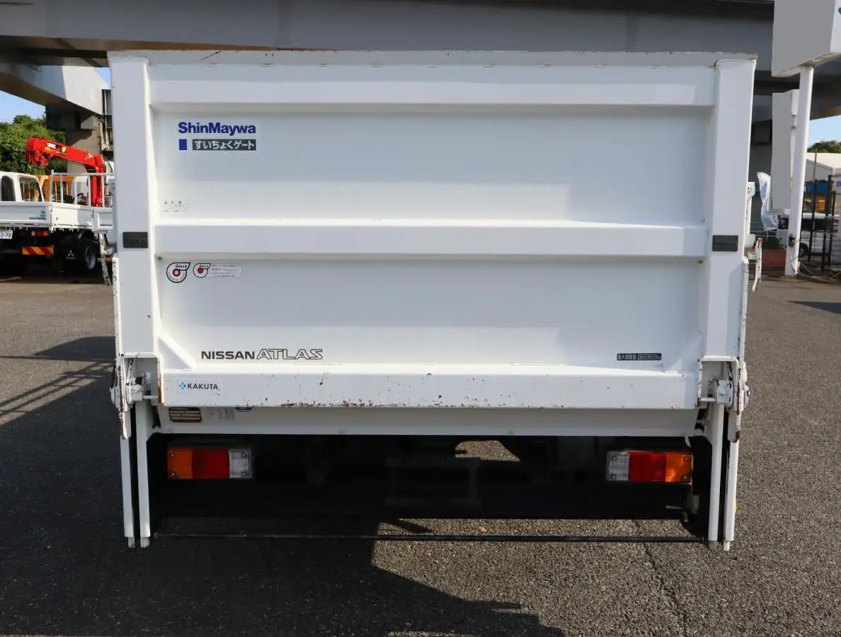 日産 アトラス 小型 クレーン付 横置簡易クレーン パワーゲートの中古トラック画像4