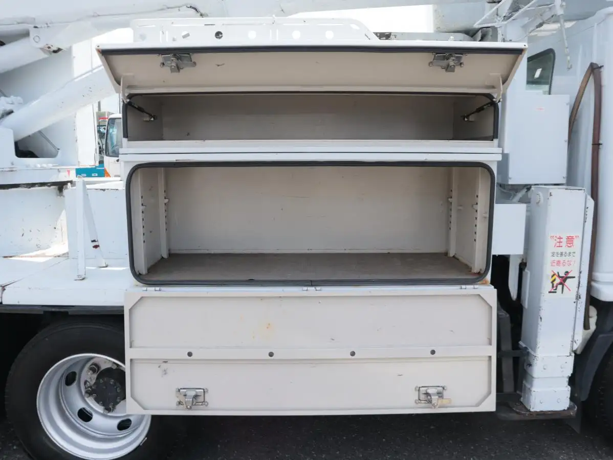 いすゞ エルフ 小型 高所・建柱車 高所作業車 電工仕様の中古トラック画像6