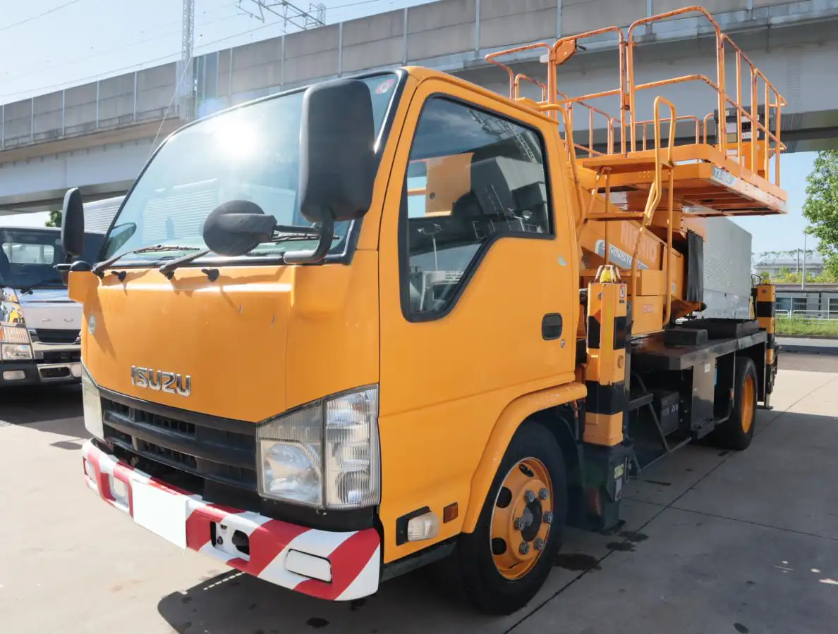 いすゞ エルフ 小型 高所・建柱車 高所作業車 PDG-NKR85YN の中古トラック【車両No.170483】