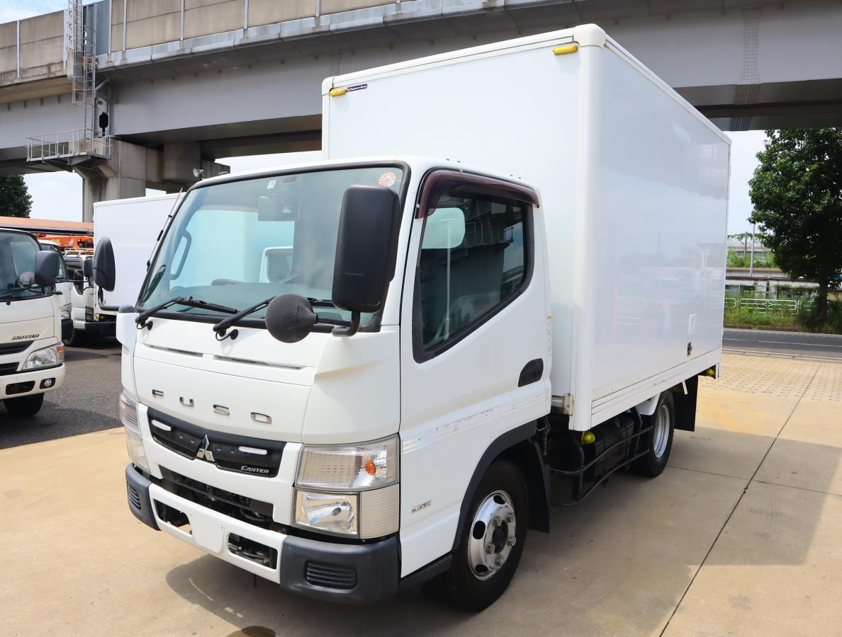 三菱 キャンター 小型 アルミバン パワーゲート サイドドア の中古トラック【車両No.189103】