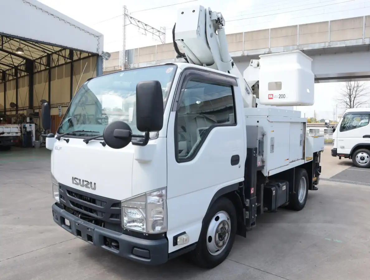 いすゞ エルフ 小型 高所・建柱車 高所作業車 TPG-NKS85AN の中古トラック【車両No.170435】