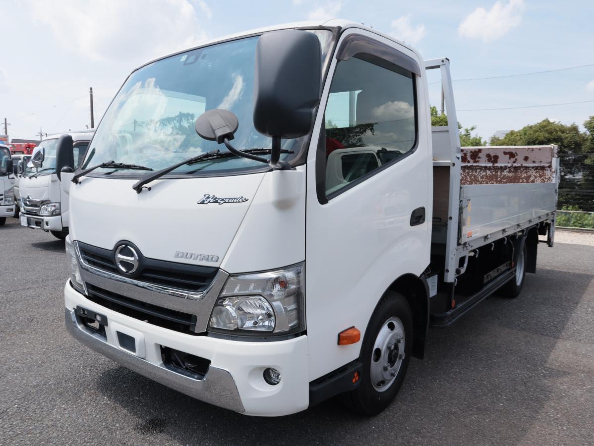 日野 デュトロ 小型 平ボディ ワイドロング TKG-XZU710M