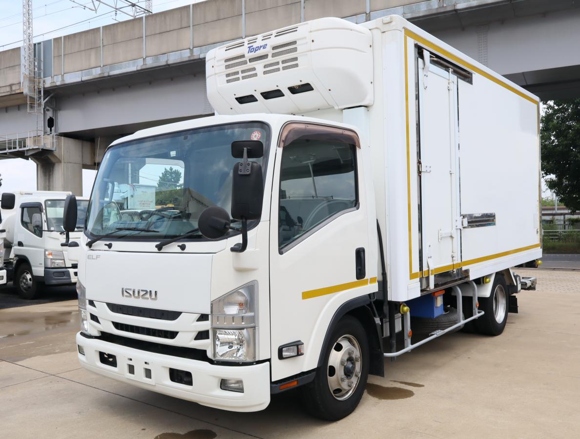 いすゞ エルフ 小型 冷凍冷蔵 ワイドロング TPG-NPR85AN
