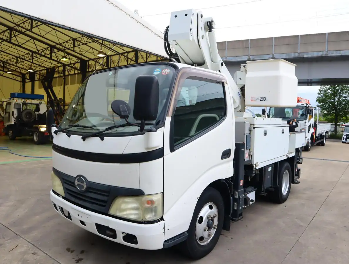 日野 デュトロ 小型 高所・建柱車 高所作業車 電工仕様 の中古トラック【車両No.170484】