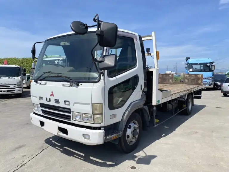 三菱 ファイター 中型/増トン 車両重機運搬 ラジコン ウインチの中古トラック画像1