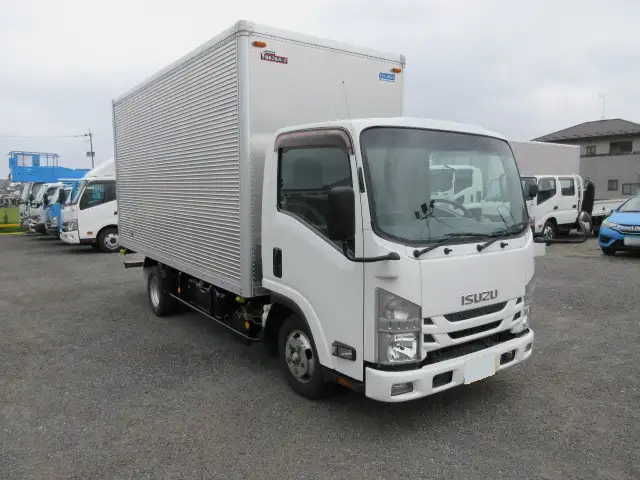 いすゞ エルフ 小型 アルミバン サイドドア TRG-NLR85ANの中古トラック画像2