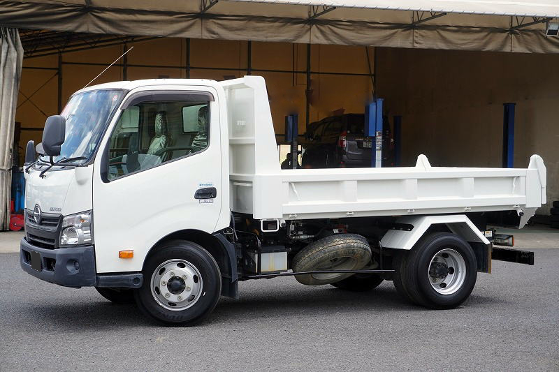 日野 デュトロ 小型 ダンプ ワイドセミ TKG-XZU700X