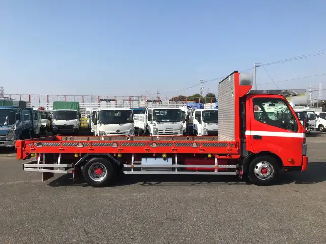 日野 デュトロ 小型 平ボディ 床鉄板 TKG-XZU722Mの中古トラック画像2