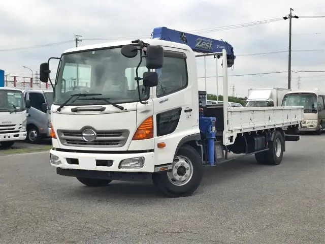 日野 レンジャー 中型/増トン クレーン付 4段 ラジコンの中古トラック画像1