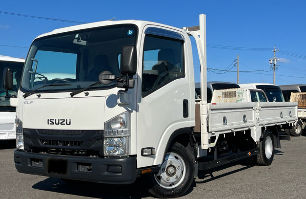 いすゞ エルフ 小型 平ボディ TPG-NNR85AR H30｜画像1