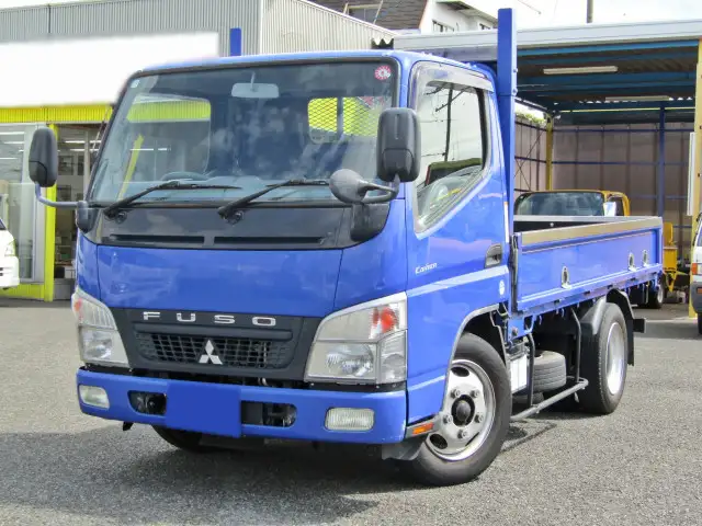 三菱 キャンター 小型 平ボディ PDG-FE73D H19の中古トラック画像1