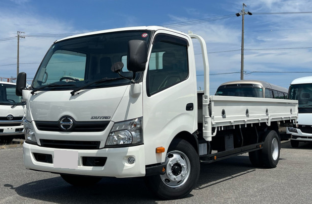 日野 デュトロ 小型 平ボディ 超ロング TKG-XZU720M