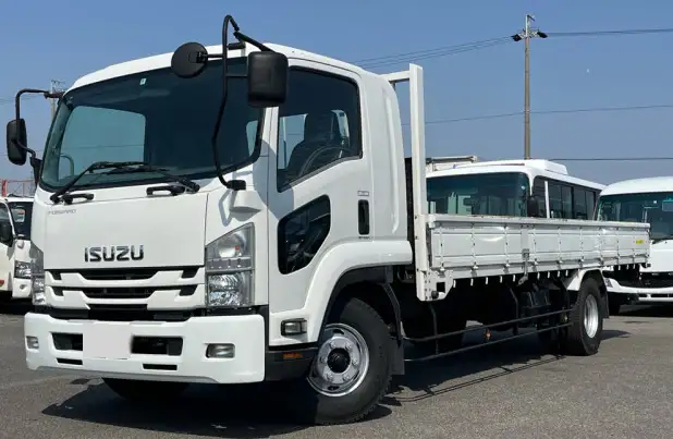 いすゞ フォワード 中型/増トン 平ボディ ベッド TKG-FRR90S2｜画像1
