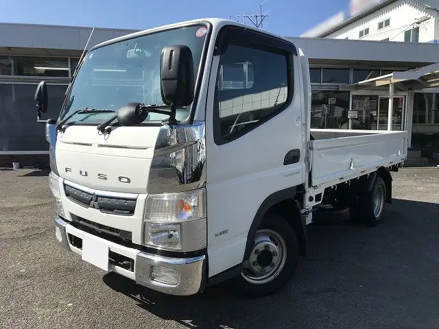 三菱 キャンター 小型 平ボディ 床鉄板 TPG-FBA00の中古トラック画像1
