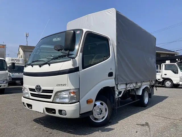 トヨタ ダイナ 小型 平ボディ 幌 ABF-TRY230の中古トラック画像1