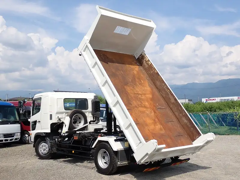 日野 レンジャー 中型/増トン ダンプ ローダー QKG-FE7JGAAの中古トラック画像4