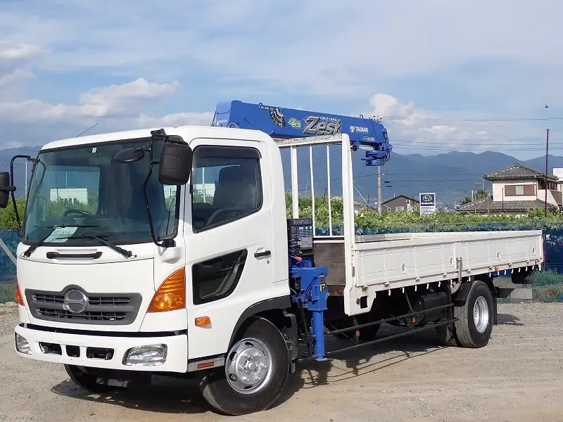 日野 レンジャー 中型/増トン クレーン付 4段 ラジコンの中古トラック画像1