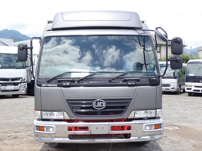 日産UD コンドル 中型/増トン 平ボディ アルミブロック ベッドの中古トラック画像2