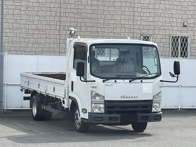 いすゞ エルフ 小型 平ボディ 床鉄板 TKG-NMR5ARの中古トラック画像2