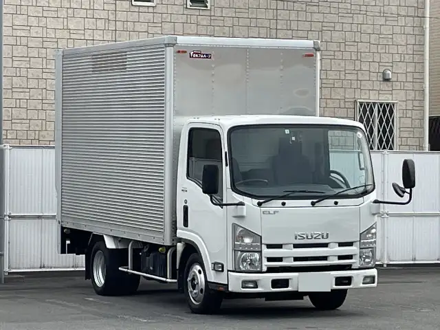 いすゞ エルフ 小型 アルミバン パワーゲート SKG-NLR85Nの中古トラック画像2