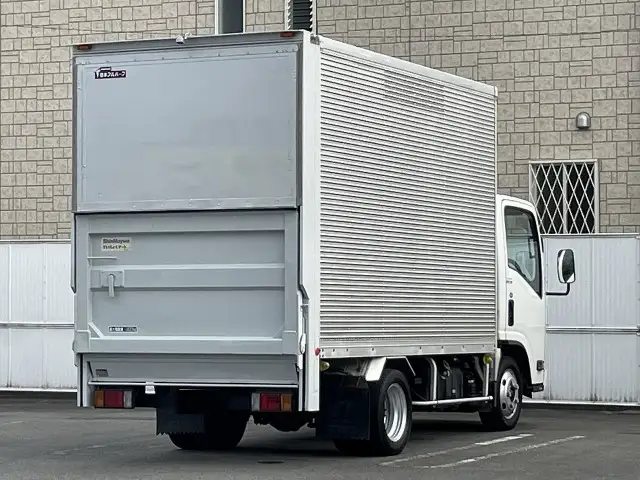 いすゞ エルフ 小型 アルミバン パワーゲート SKG-NLR85Nの中古トラック画像3
