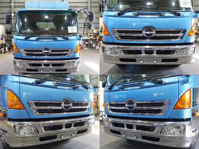 日野 レンジャー 中型/増トン 平ボディ アルミブロック ベッドの中古トラック画像2