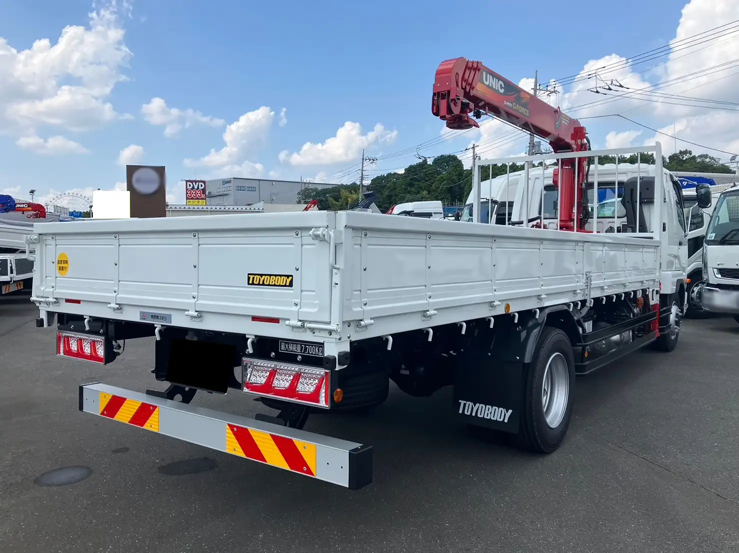 三菱 ファイター 中型/増トン クレーン付 4段 ラジコンの中古トラック画像2