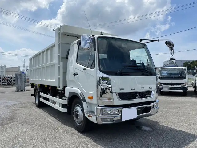 三菱 ファイター 中型/増トン ダンプ 土砂禁 ベッドの中古トラック画像2