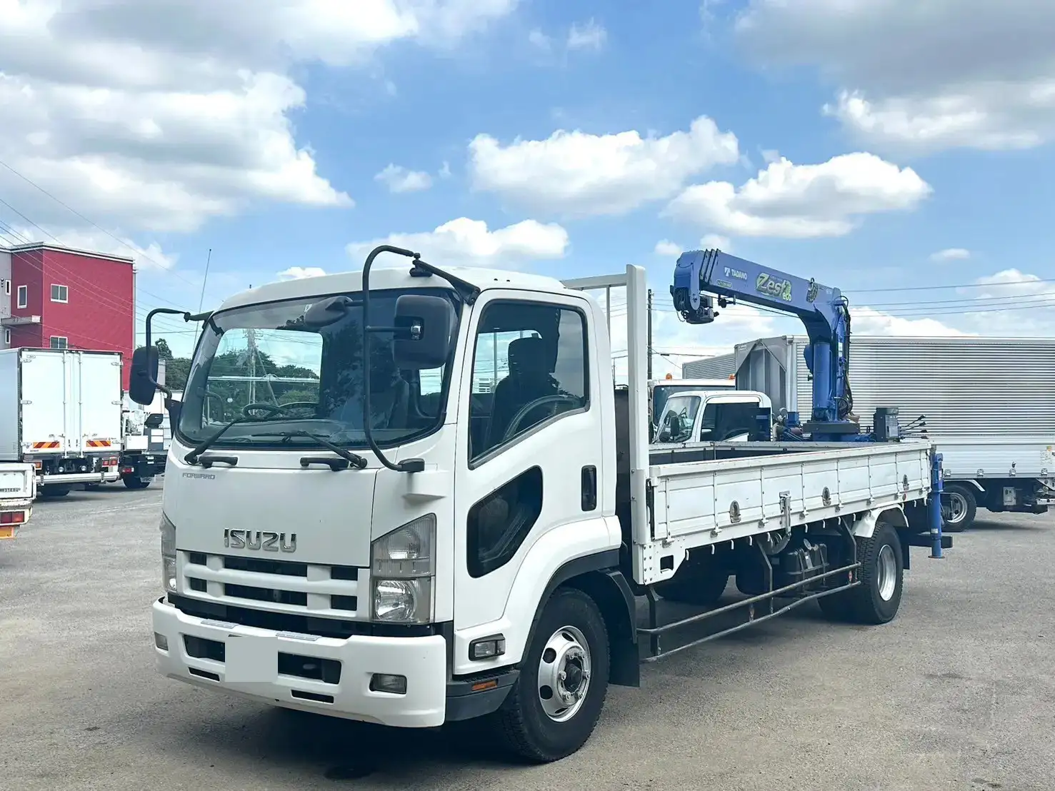 いすゞ フォワード 中型/増トン クレーン付 4段 ラジコンの中古トラック画像1