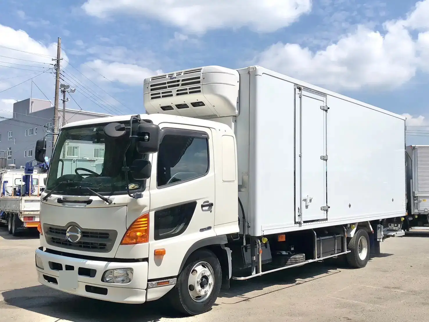 日野 レンジャー 中型/増トン 冷凍冷蔵 低温 パワーゲートの中古トラック画像1