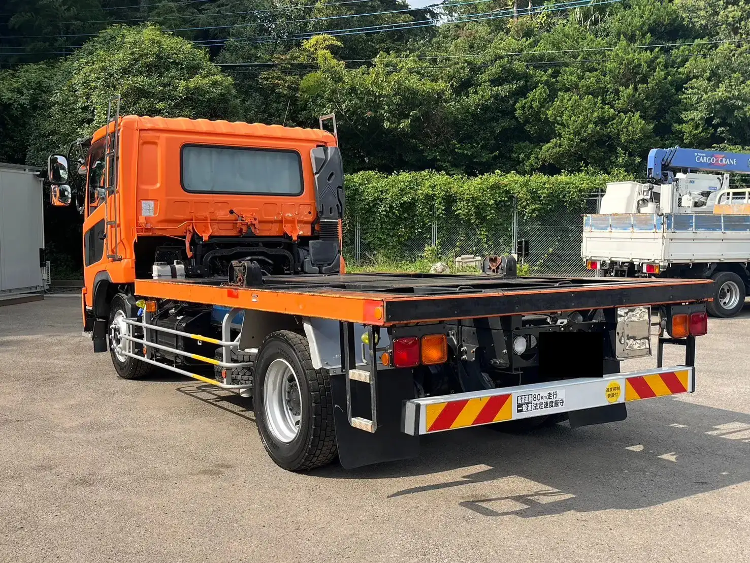 日産UD コンドル 中型/増トン 平ボディ ベッド QKG-PK39LHの中古トラック画像5