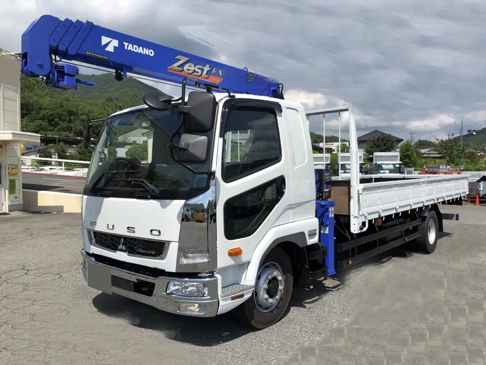 三菱 ファイター 中型/増トン クレーン付 4段 ラジコン の中古トラック【車両No.170844】