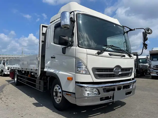 日野 レンジャー 中型/増トン 平ボディ アルミブロック エアサスの中古トラック画像2